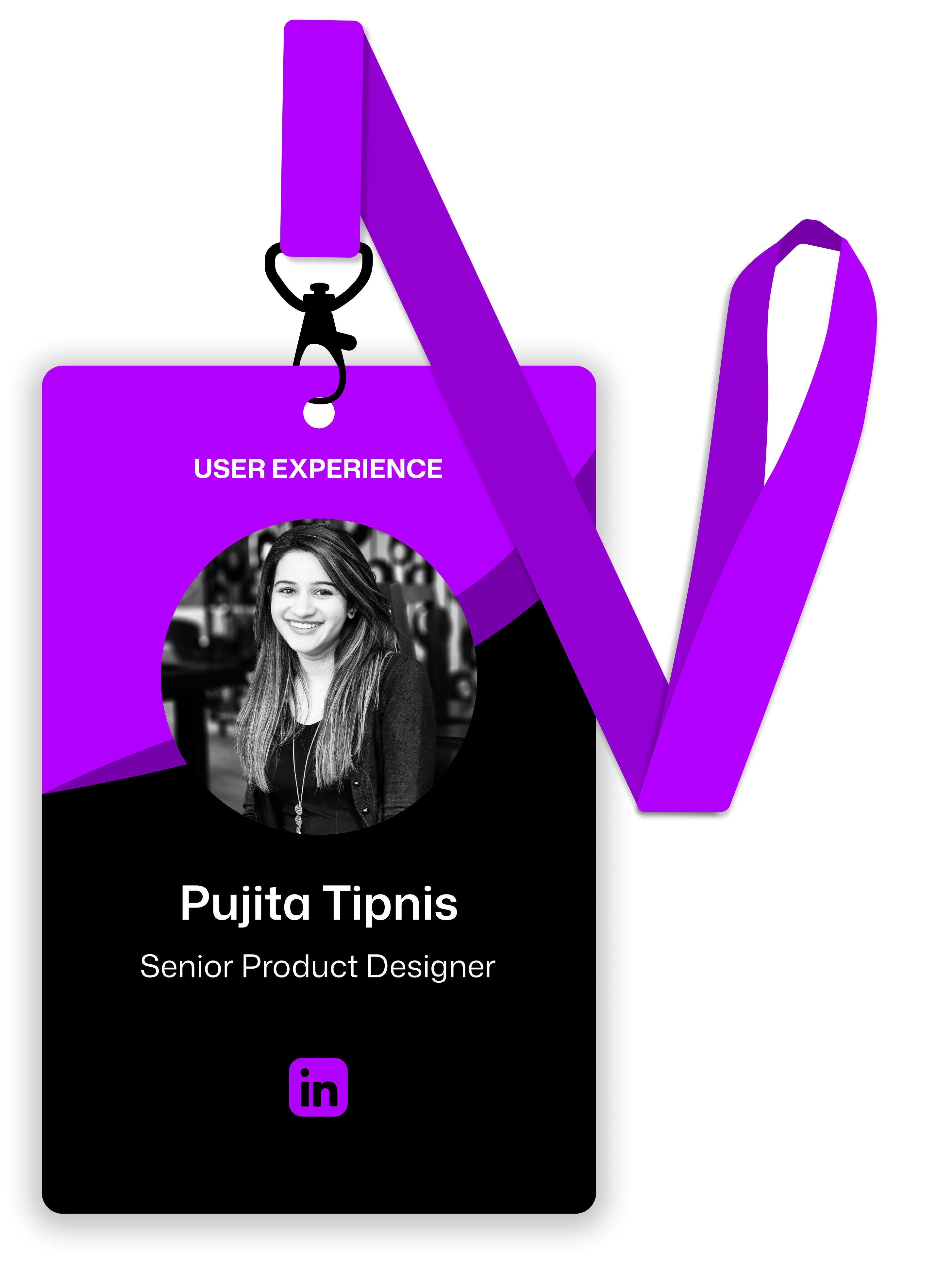 Click to view Pujita's LinkedIn profile. Icon credit to Enamo Studios.